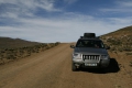 Unser Jeep in Lesotho